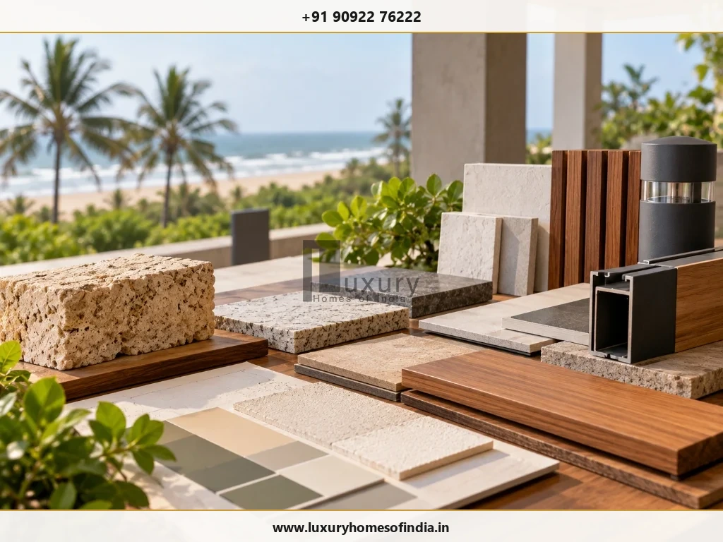 Coastal exposure, material selection and protection of building services