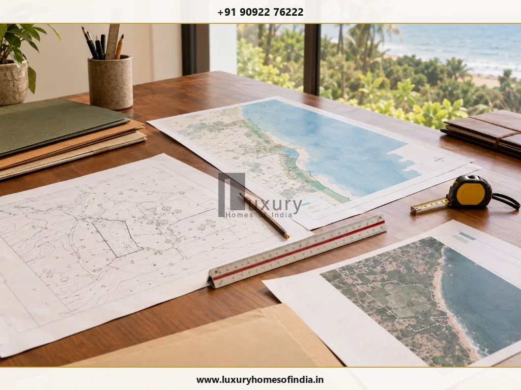 Survey boundaries, coastal map review and property documentation