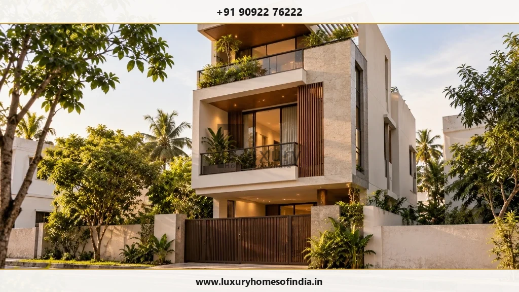 Compact Chennai urban home illustrating a carefully planned multi-storey residence