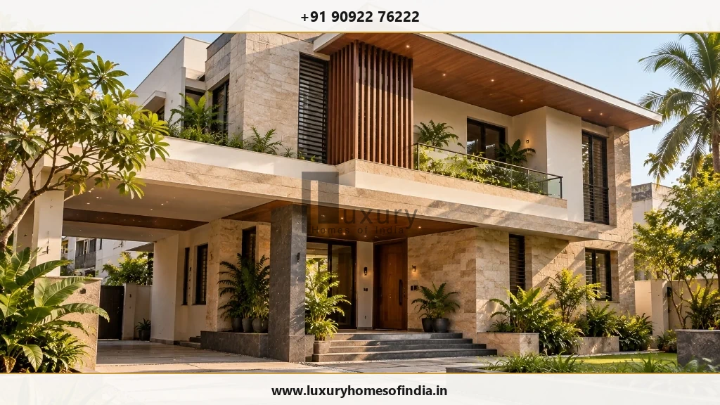 Contemporary Chennai luxury residence illustrating bespoke design and premium construction
