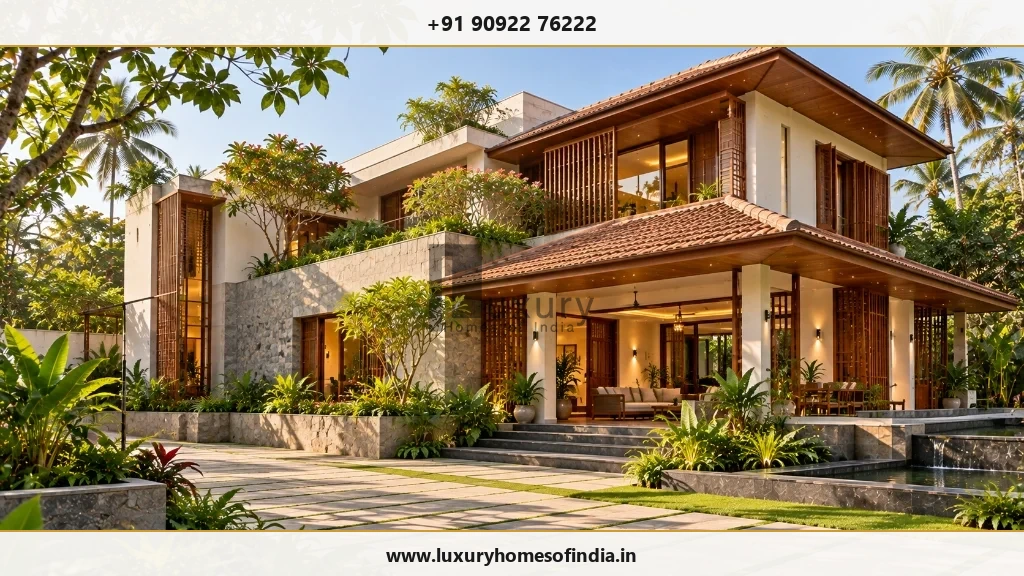 South Indian contemporary villa illustrating thoughtful early-stage home planning